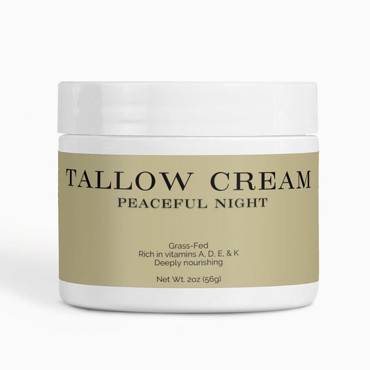 Nature's Embrace Tallow Cream: Luxurious Hydration for Radiant Skin