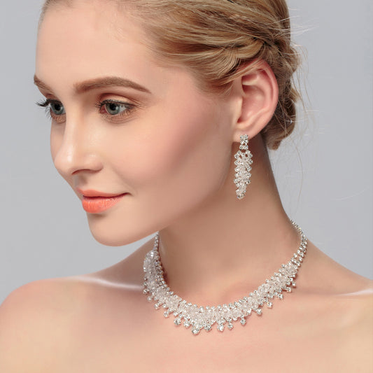 Everlasting Elegance: Wedding Jewelry Sets for Timeless Beauty and Versatility, including Exquisite Necklaces