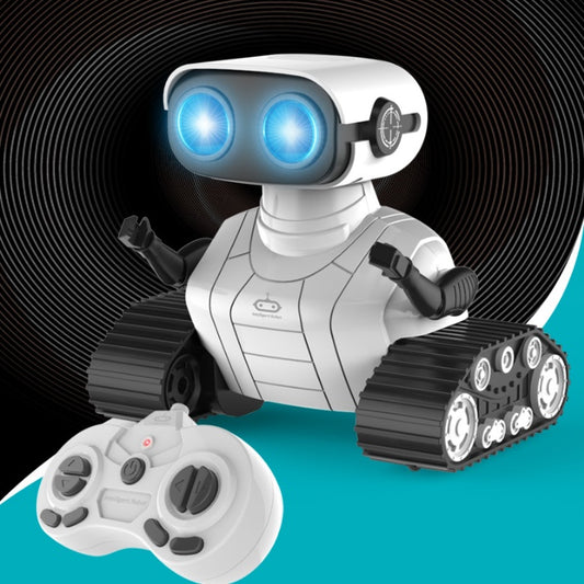 Sound and Light Dancing Robot Toy - Interactive Plastic Robot with Remote Control for Emotional and Intellectual Development - Ideal for Hands-On Brain Training and Parent-Child Communication
