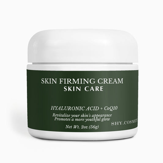 Firm & Radiant: Skin Firming Cream with DMAE, Hyaluronic Acid, and Coenzyme Q10